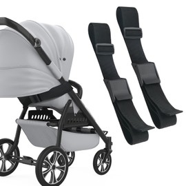 2 Pack Stroller Seat Adjustment Strap Universal Upright Stroller Seat Adjustment Strap 59‘’ x 1.5‘’ Stroller Back Support Tension Adjustment Strap for Babyzen Yoyo Pushchairs
