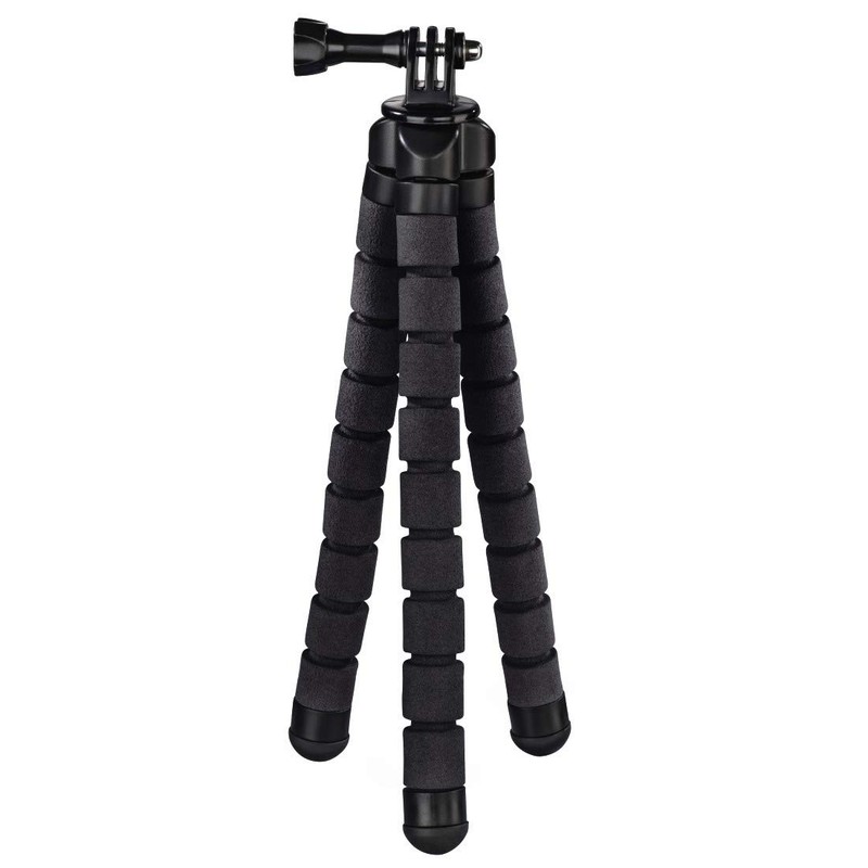 Hama 4613 Flex Tripod for Smartphone and GoPro, Black,26 cm