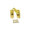 QCAA 2.5" x 2.65", Large, Heavy Forged Solid Brass Door