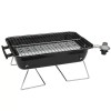 Master Cook 11" Portable Tabletop Propane Grill Black Compact 1000