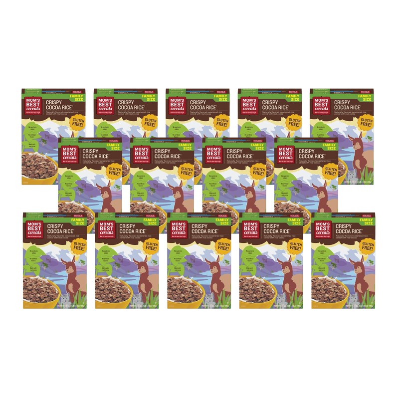 Mom's Best Crispy Cocoa Rice Cereal, Gluten Free, Kosher, No