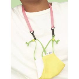 Mask Lanyard Pink Adjustable Strap