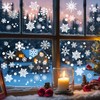 9 Pcs Christmas Window Stickers Xmas Decals Decorations for Glass