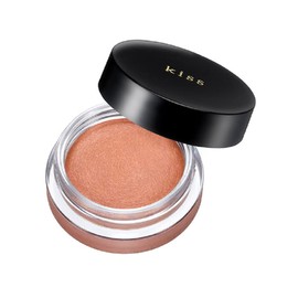 KiSS Shimmering Cream Eyes 02 Sunset Love 0.2 oz (5.3 g), Dull Orange, Delicate Pearl, Cream Eye Color That Gives You A Wet Luster