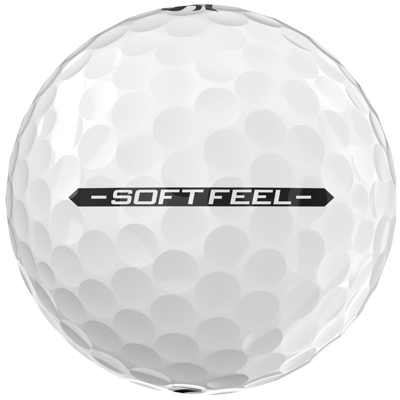 Srixon Soft Feel Golf Balls, Soft Feel 14, White