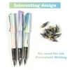 znxuey 12 Pcs infinity pencil with 10 Replacement Tips, Reusable
