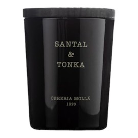 Cereria Molla Scented Candle Travel Size 2.4 oz - Luxury Home Fragrances - Handmade EU (Santal & Tonka)