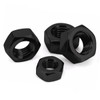 Drenky M8 Nuts Stainless Steel DIN934 Standard Nut Black A2