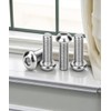 Metuja M6-1.0x30mm Button Head Socket Cap Bolts Screws（50pcs）, Stainless Steel,