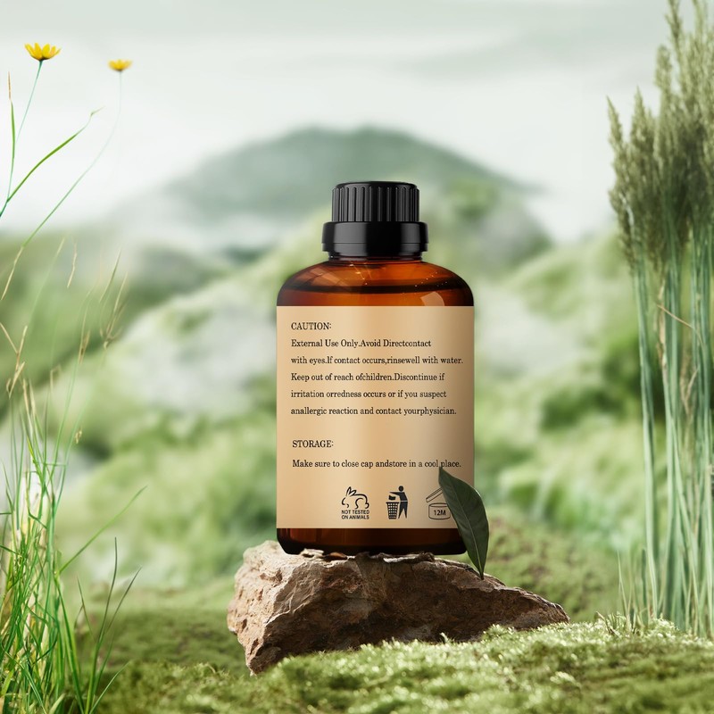 Wuvezrub Thyme Essential Oils 240ML, Pure Thyme Essential Oil for