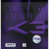 TIBHAR Table Tennis Rubber Hybrid K3 PRO TJR176-RED (Red/LL/Men's, Lady's,