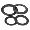 CONPHERON Locking Washers Black Non-Slip Locking Washer Carbon Steel Serrated