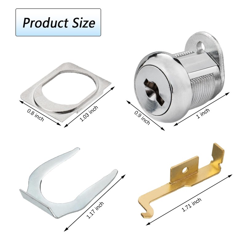 Vertical File Cabinet Lock Kit for HON F24 & F28(2185),Replacement