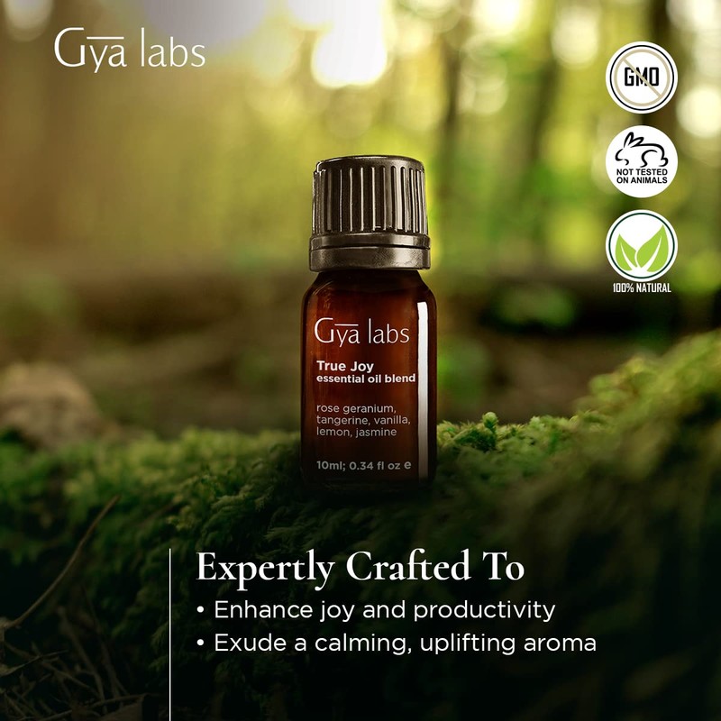 Gya Labs Joy Essential Oil Blend (10ml) - 100% Pure