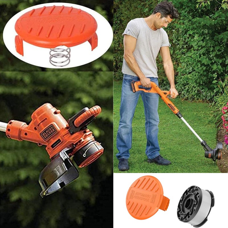 3 PCS Black And Decker Strimmer Spool, Strimmer Spool for