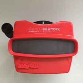 View-Master Image 3D Viewmaster Type Viewer 2013 Promo New York Las Vegas Hotel W/ Reel RARE