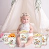 JeVenis 12 PCS Pink Jungle Animal Popcorn Boxes Treat Bags