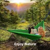 Double Camping Hammock, Two Person Hammocks with 2 Tree Straps(16+2