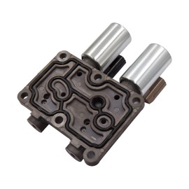 HQP AUTO PARTS 28250-PLX-305 Transmission Dual Linear Shift Solenoid Compatible With Honda Civic 1.7L 2.0L 2001 2002 200 3 2004 2005 Replaces 28250PLX305 88957A 90428D