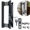 Young Dance Sliding Glass Door Handle Set with Lock -