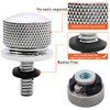 FOVPLUE Quick-Release Fender Seat Hardware Kit,1/4″-20 Thread Seat Bolt/Screw and