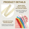 sourcing map Gimp Braid Trim 1/2" x 14 Yards Polyester,