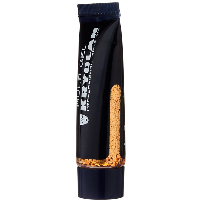 Kryolan Multi Glitter Gel Coarse 10 ml Copper