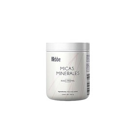 HEBBE - Mica Mineral Rosa Pastel 100g | Ingrediente Premium para Cosméticos DIY | Contenido de 100g