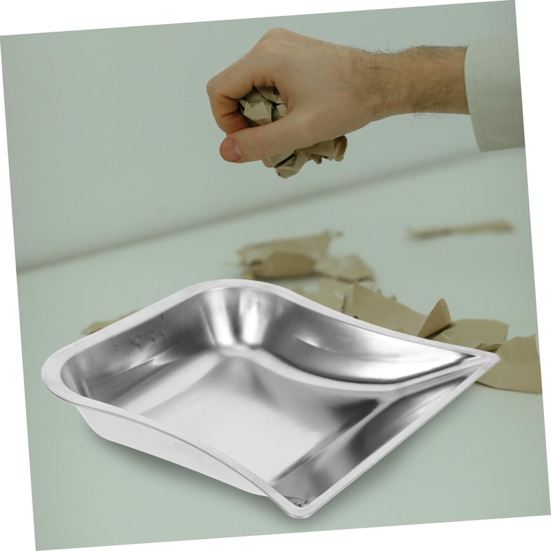 Garneck ステンレス製卓上清掃小型ダストパン ポータブル便利なゴミシャベル 耐久性に オフィス用掃除道具 狭所清掃対応