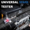 2PCS Inline Spark Plug Testers, Small Armature Diagnostic Detector Tool,
