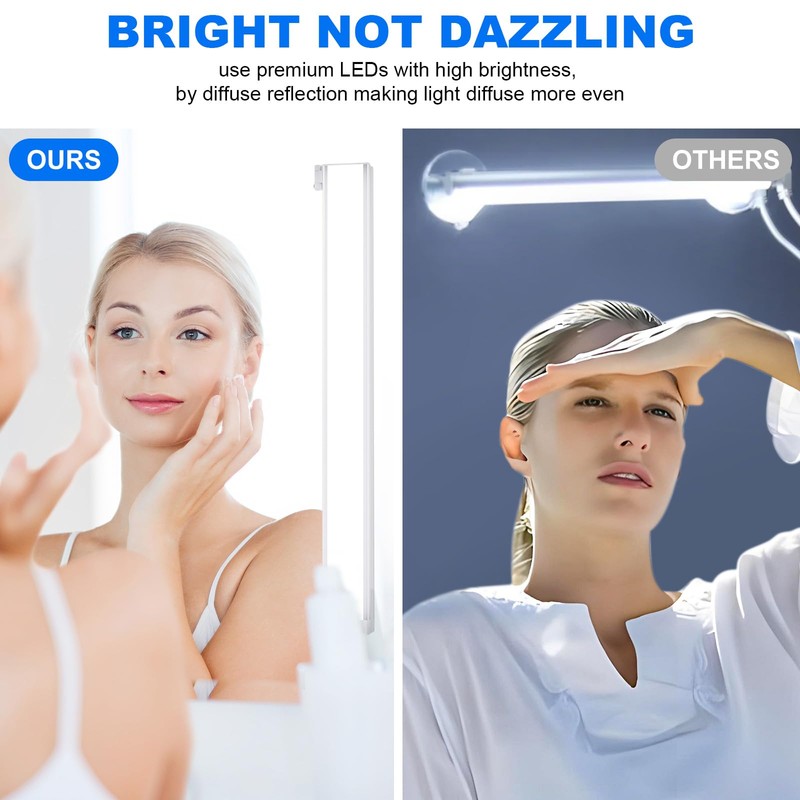 MY BEAUTY LIGHT Angle Adjustable LED Vanity Lights for Mirror,