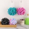 Btyms Loofah Sponge Gram Shower Pouf Bath Scrunchies Puff Exfoliating