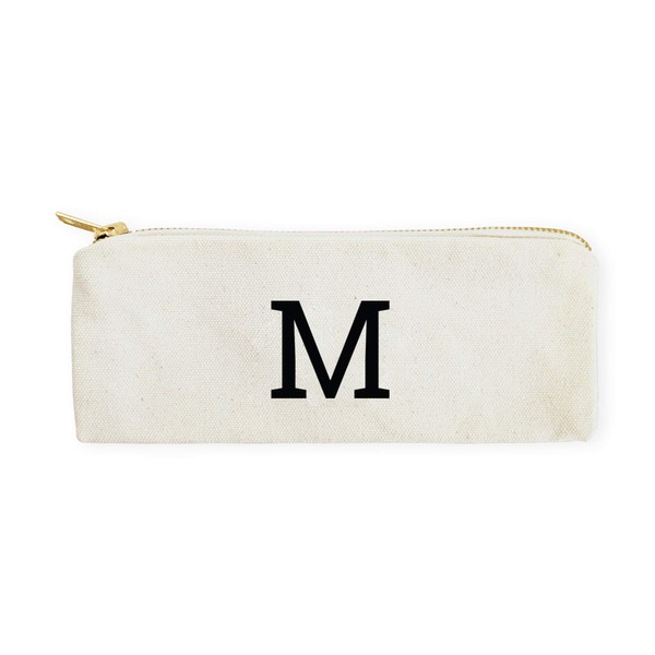 The Cotton & Canvas Co. Personalized Modern Monogram Initial M