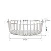 only fire #8568 Stainless Steel Charcoal Ash Basket with Handles