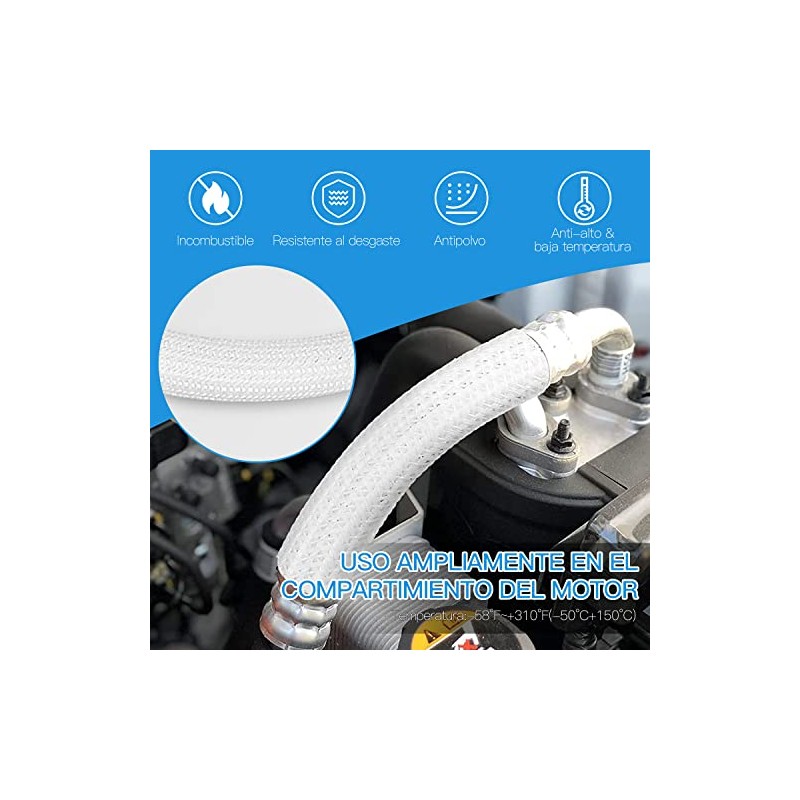Organizador de Cables, Manguitos de Cable Cubre Cables Protector para