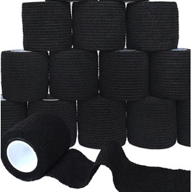 Black Premium Tape 30 Pack, Soft Pain Free Removal, Gentle On Skin A1