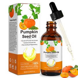 A r b c r n Pumpkin Seed Oil,Pure Pumpkin Seed Oil for Hair Growth Cold Pressed,Moisturizing Scalp, Nourishment for All Hair and Skin 2 Fl Oz