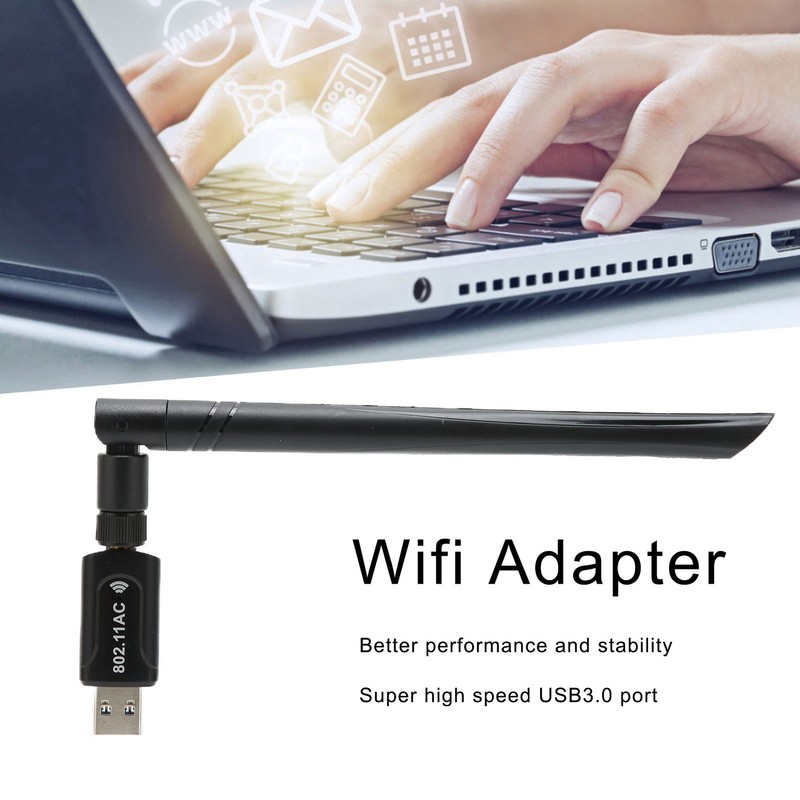 Wifi Adapter Wireless USB3.0 2.5G 5G Dual Band Flexible 360
