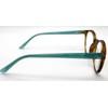 Foster Grant Bryn Round Reading Glasses TEL Teal and Tortoise