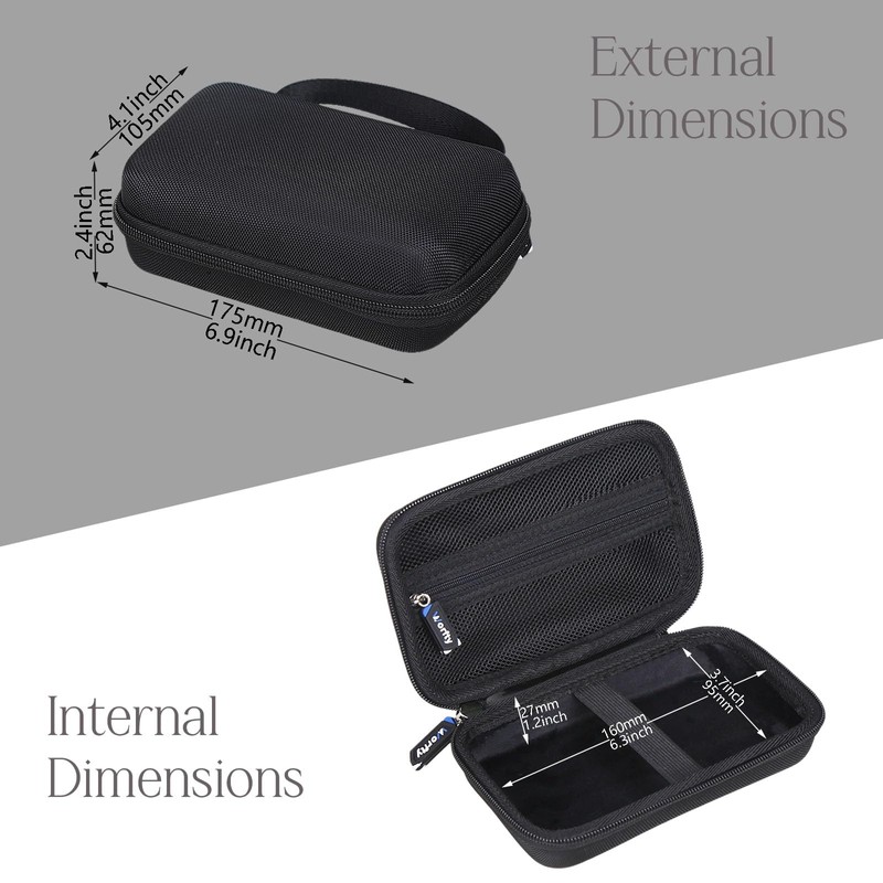 worfty Case for Voice Caddie Swing Caddie Portable Launch Monitor(‎SC200Plus)