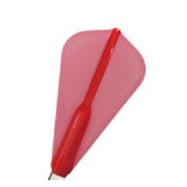 9DARTOUT Cosmo Darts Fit Flight (Air) 3 Pack Super Kite Dart Flight (Clear)