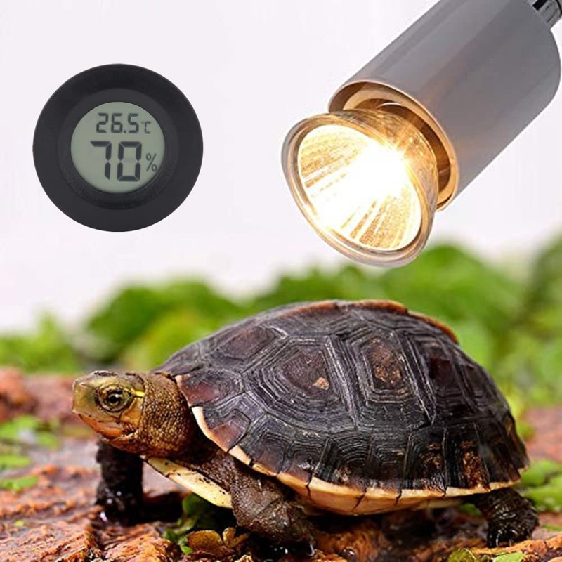 Reptile LCD, Temperature Meter for Reptile Reptile LCD Hygrometer Mini