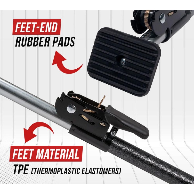 Mytee Products 40"-70" Adjustable Heavy Duty Cargo Load Lock Bar