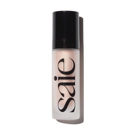 Iluminador ligero Glowy Super Gel y base de maquillaje para una piel radiante, enriquecido con vitamina C y aceite de escualano hidratante, tamaño de viaje, regalo de vacaciones Roseglow (1 oz)