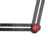Aluminum Alloy Multi Angle Measuring Ruler Universal Opening Locator Measurement
