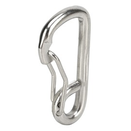 Marine Carabiner Clip, 316 Stainless Steel Snap Hook Spring Connector, Heavy Duty Carabiner Clip Hooks Outdoor for Gym Camping Keychain Ropes, Keychain, Dog Leashes, Marine Grade