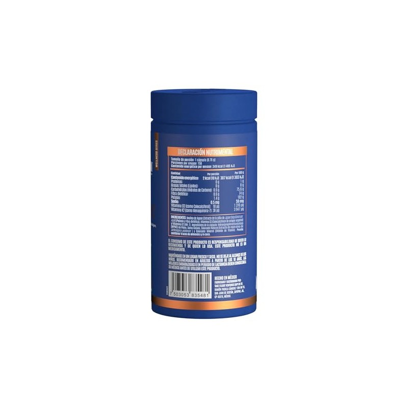 BIRDMAN Vitamina D3 + K2 | Suplemento Alimenticio de Origen