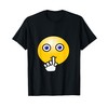 Quiet Sign Smiley Shh T-Shirt