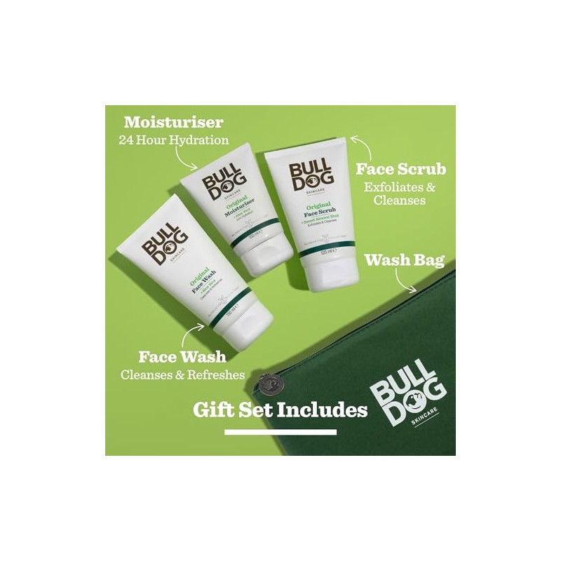 BULLDOG SKINCARE Original Skincare Giftset for Men
