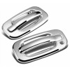 1clickautoacc 99-06 Chevy Silverado Triple Chrome Plated 2 Door Handle